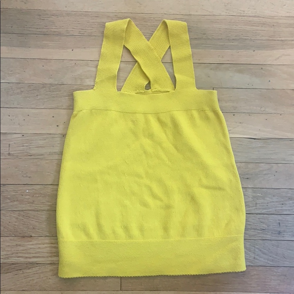 Loft square neck sweater tank - sz XS